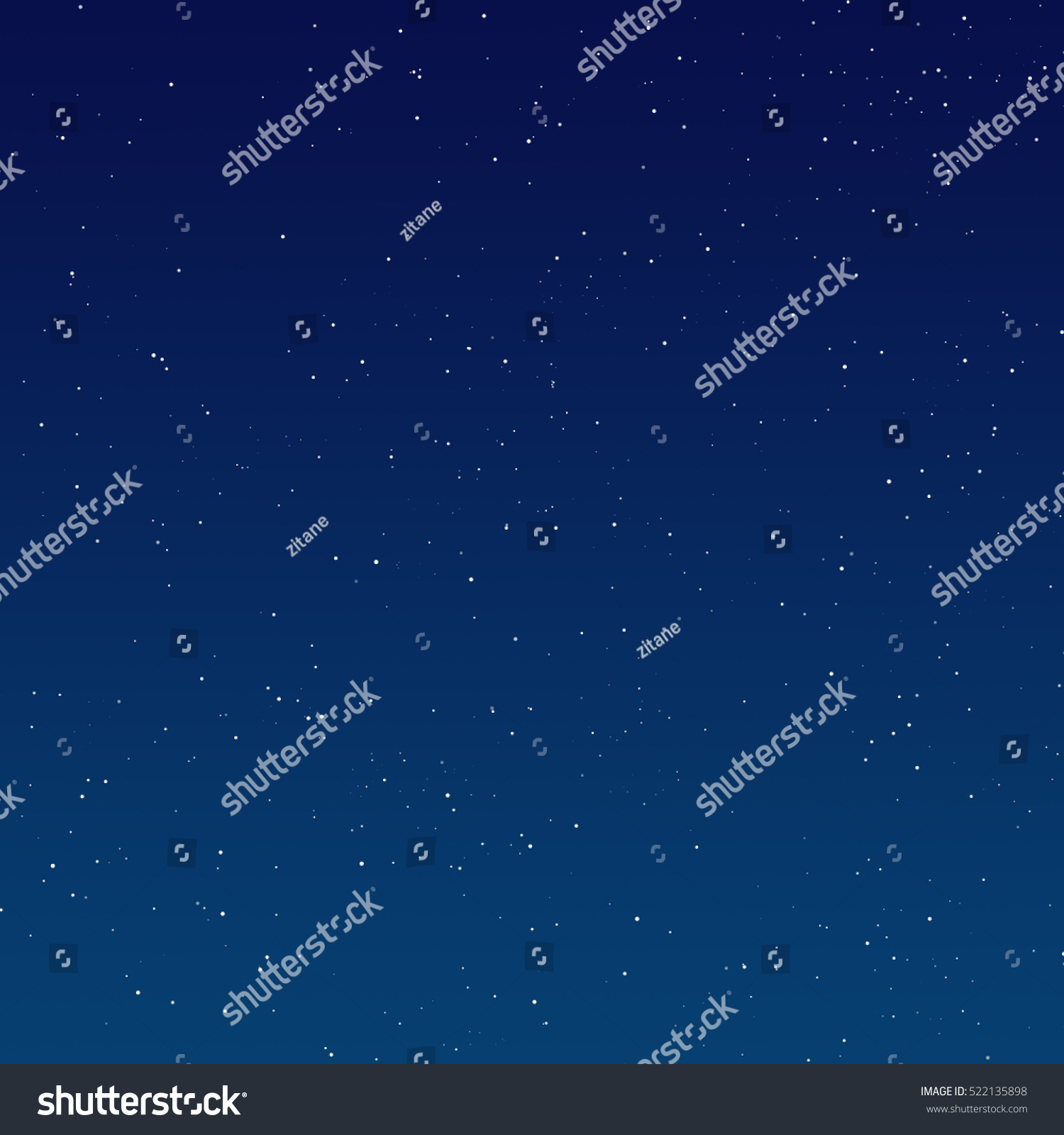 Space sky star background