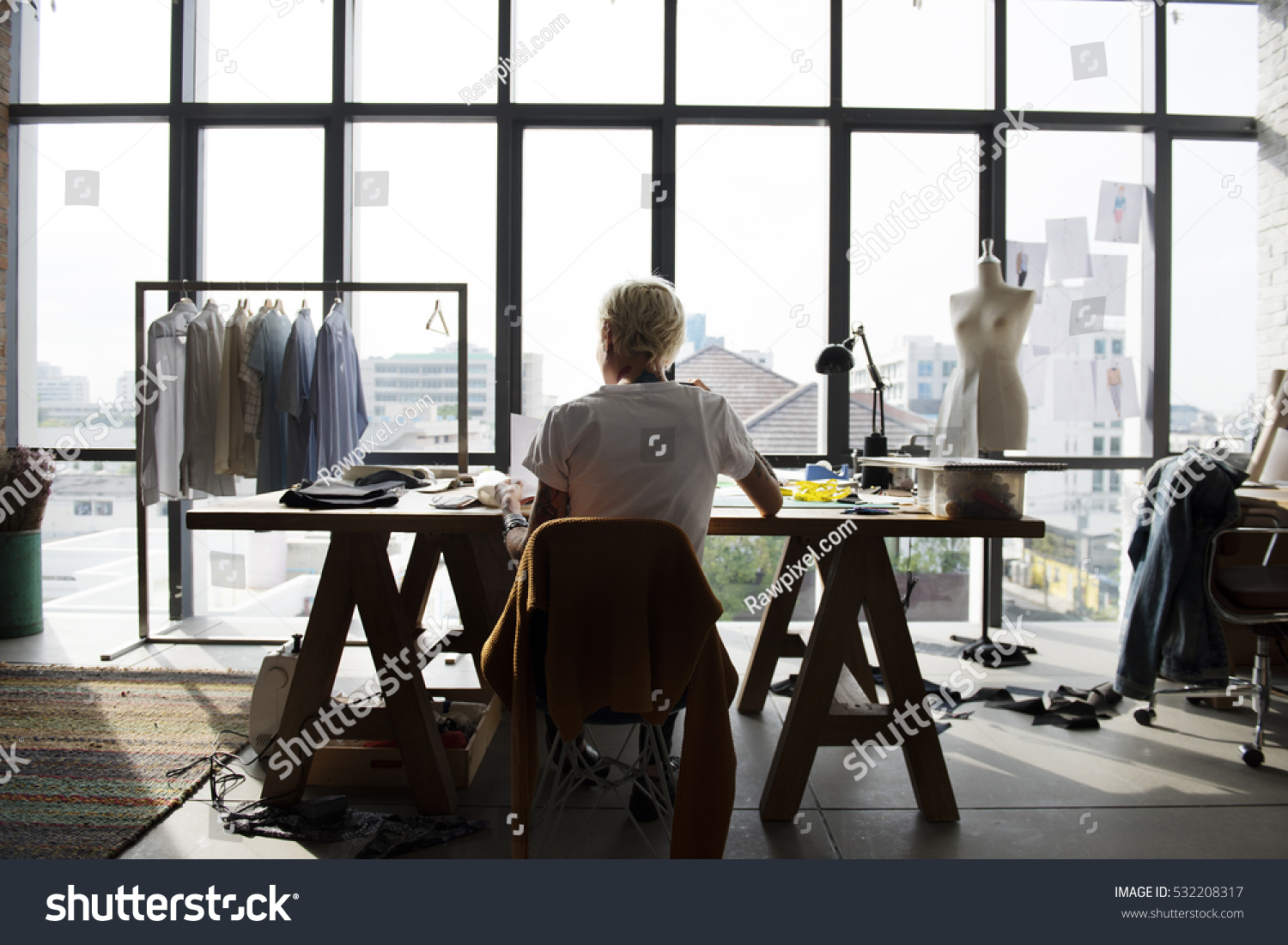 Fashion Designer Stylish Showroom Concept