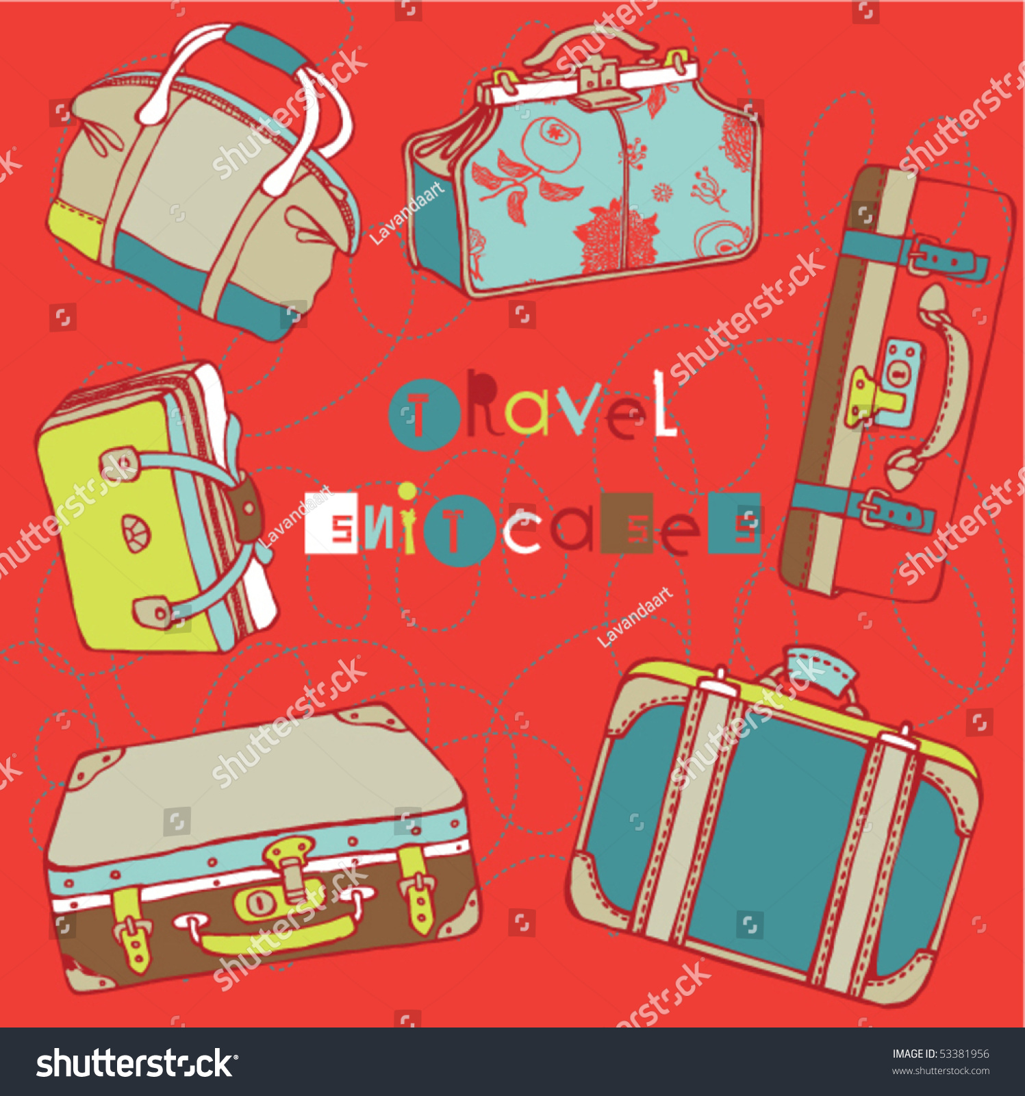 travel suitcases
