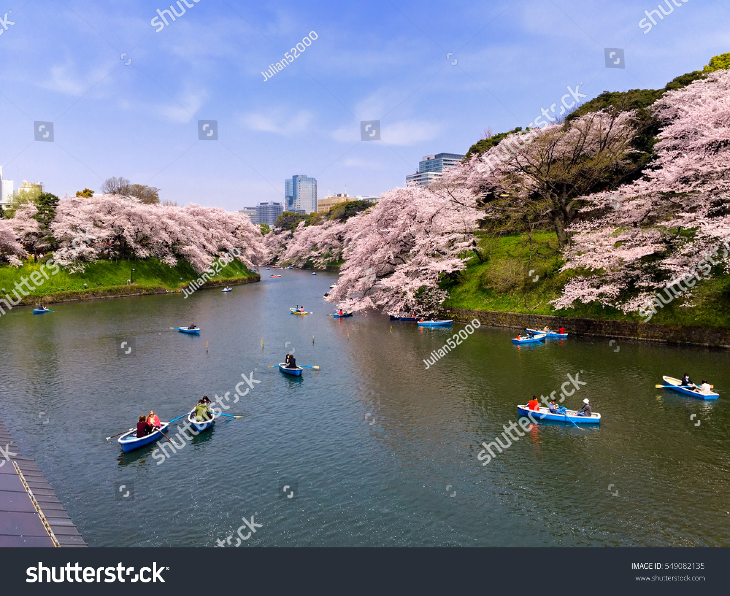 Japanese spring at Chidorigafuchi 