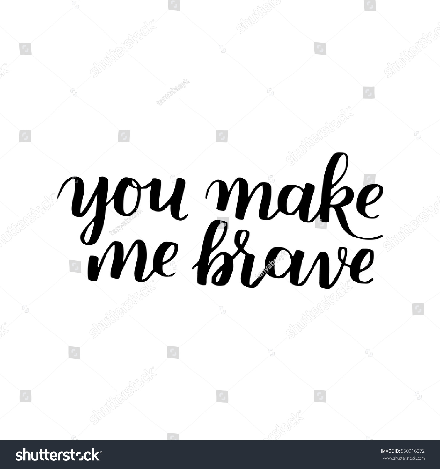 hand drawn quote about courage and braveness. Be brave be wild phrases for card or poster. Vector inspirational quote. Black Ink illustration on white isolated background. Boho saying for your design