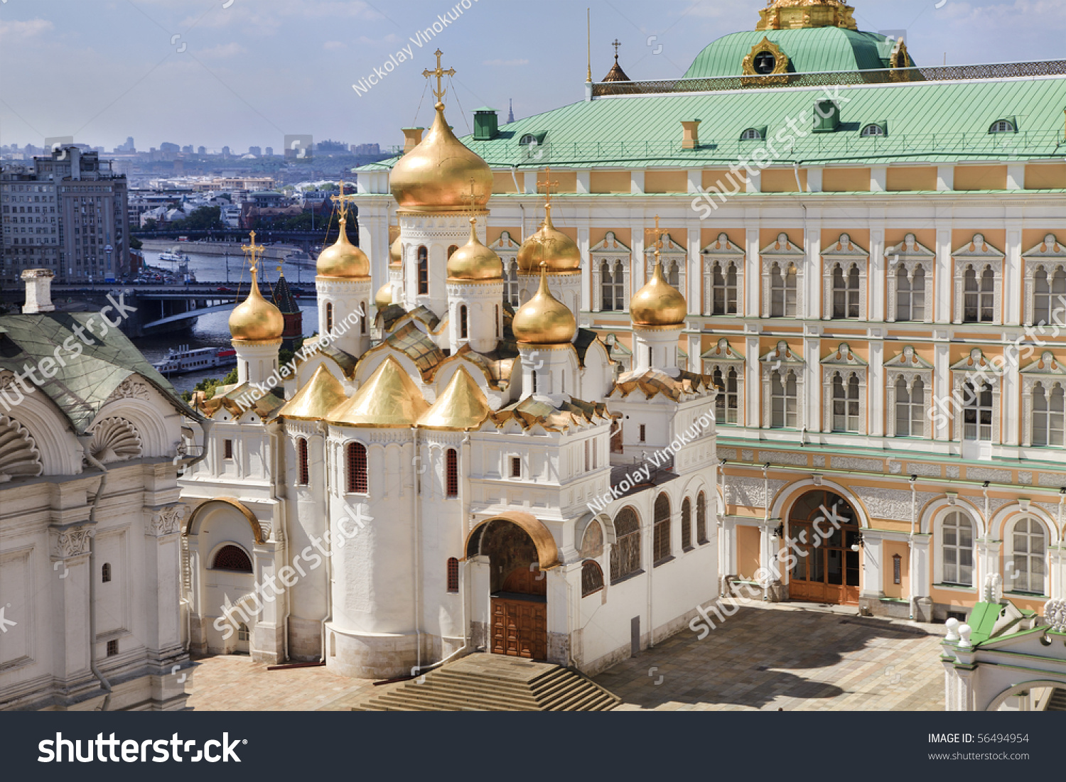 The Annunciation Cathedral  Moscow Kremlin  Russia