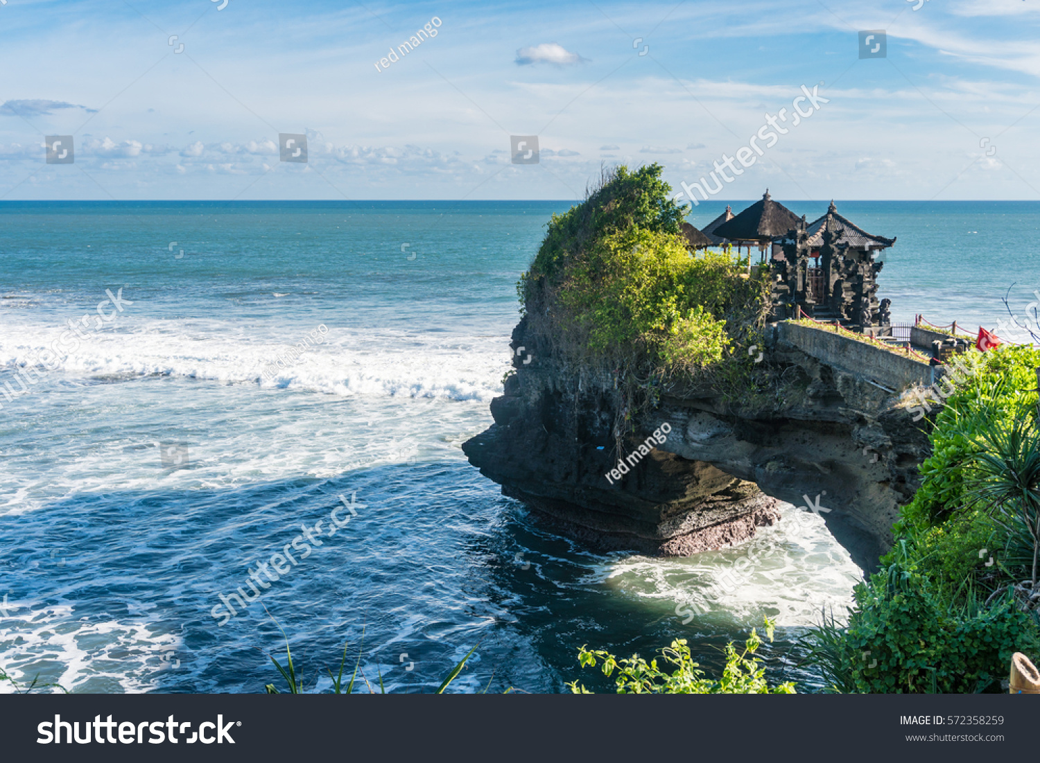 Pura Tanah Lot Hindu Temple  Bali island  Indonesia