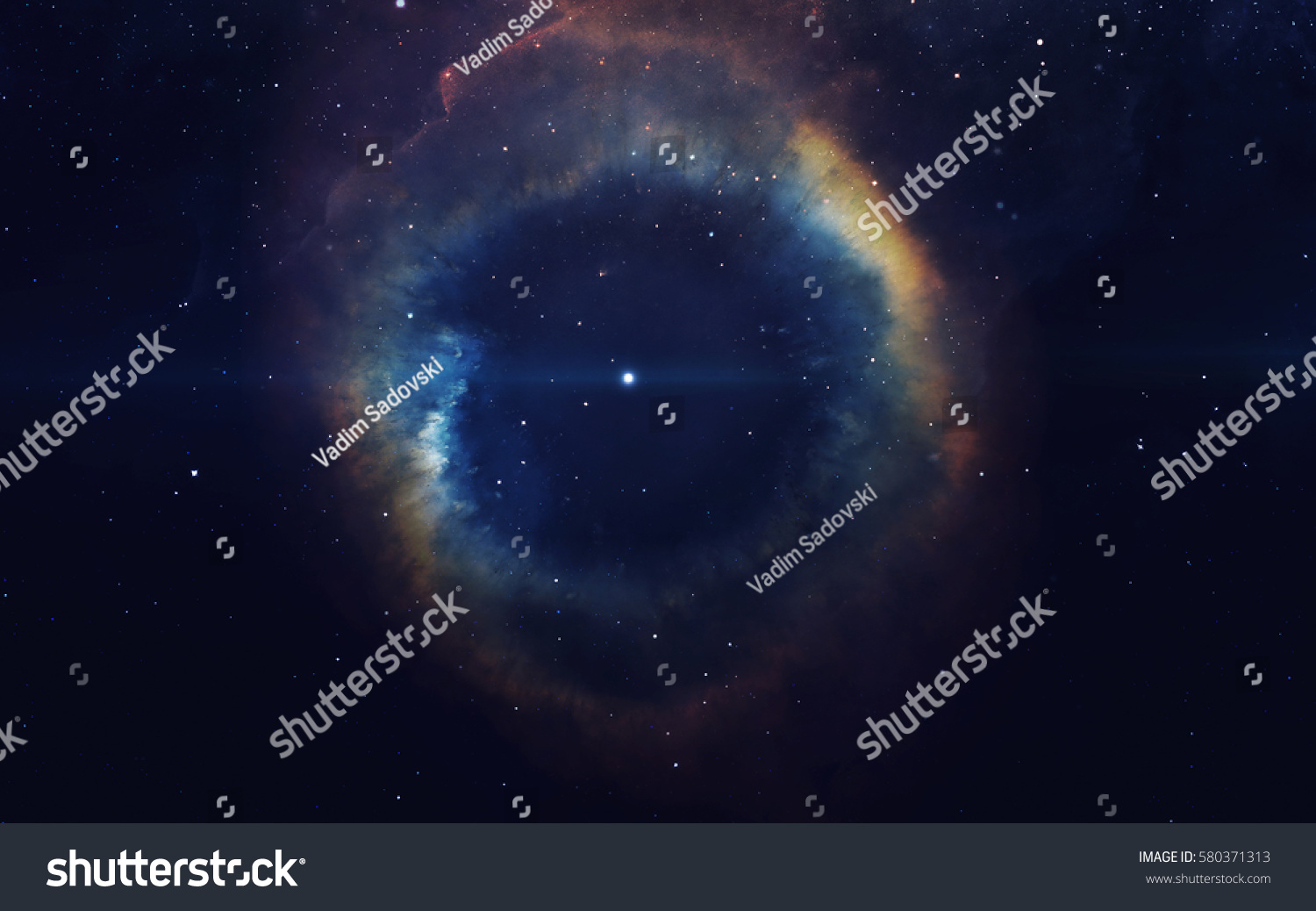 Cosmic art science fiction wallpaper. Beauty of deep space. Billions of galaxies in the universe. Elements of this image furnished by NASA