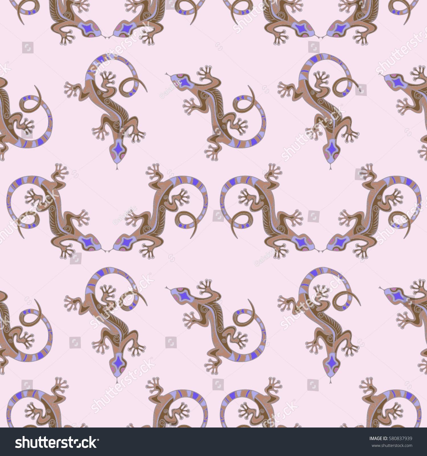 Lizards pattern