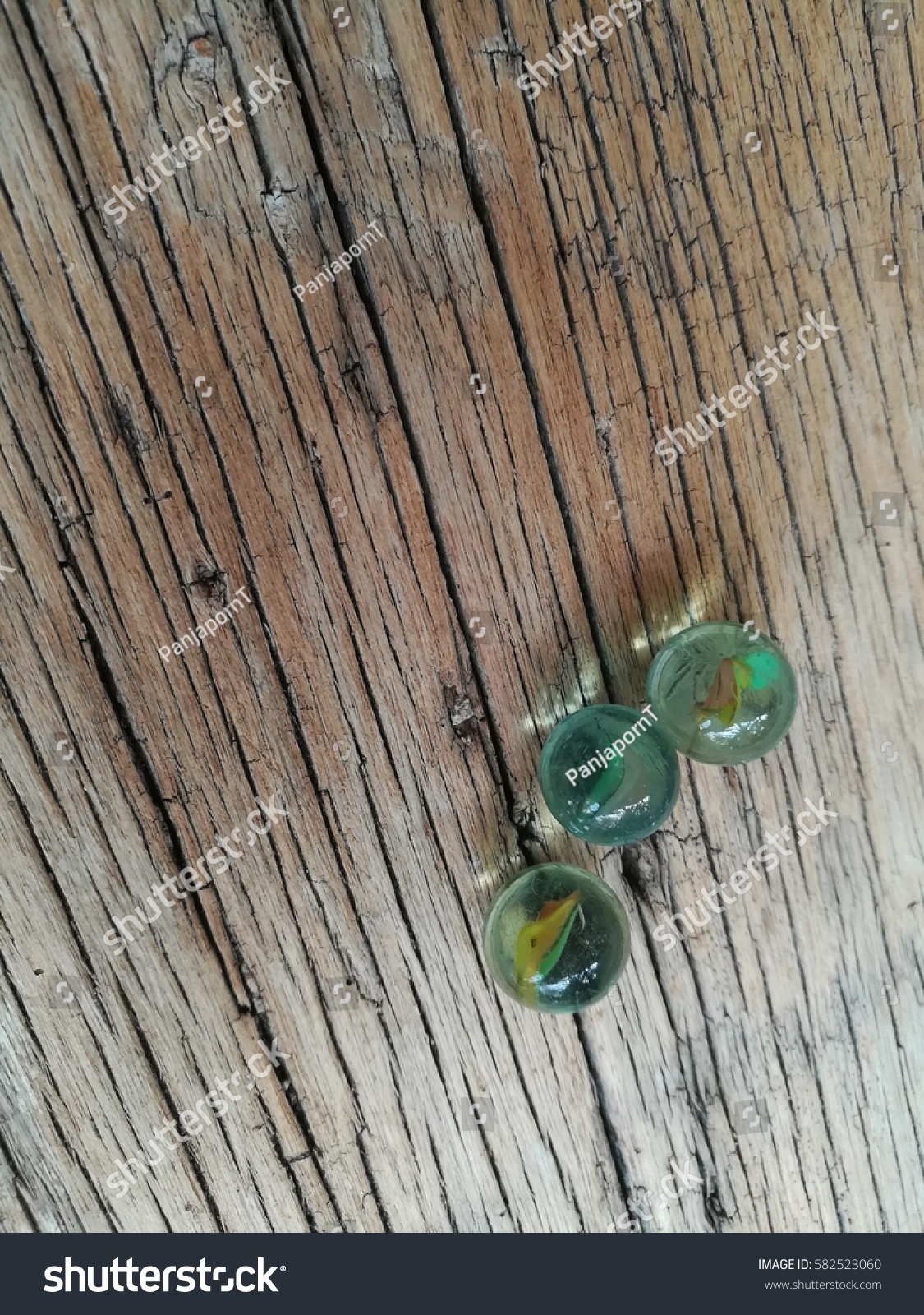 marbles on wood textures