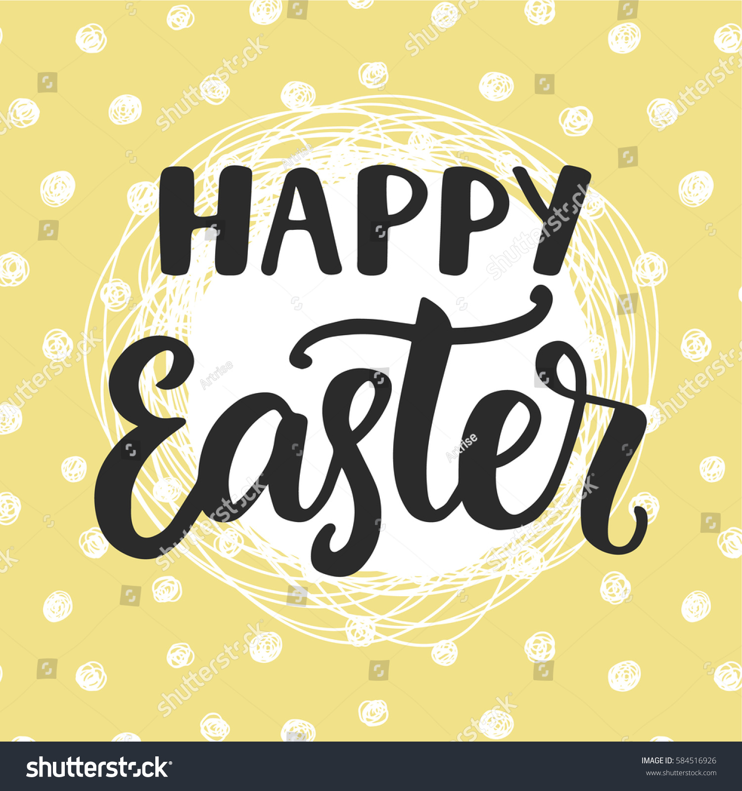happyeastertypographypostertemplatewithhandwrittenmodern