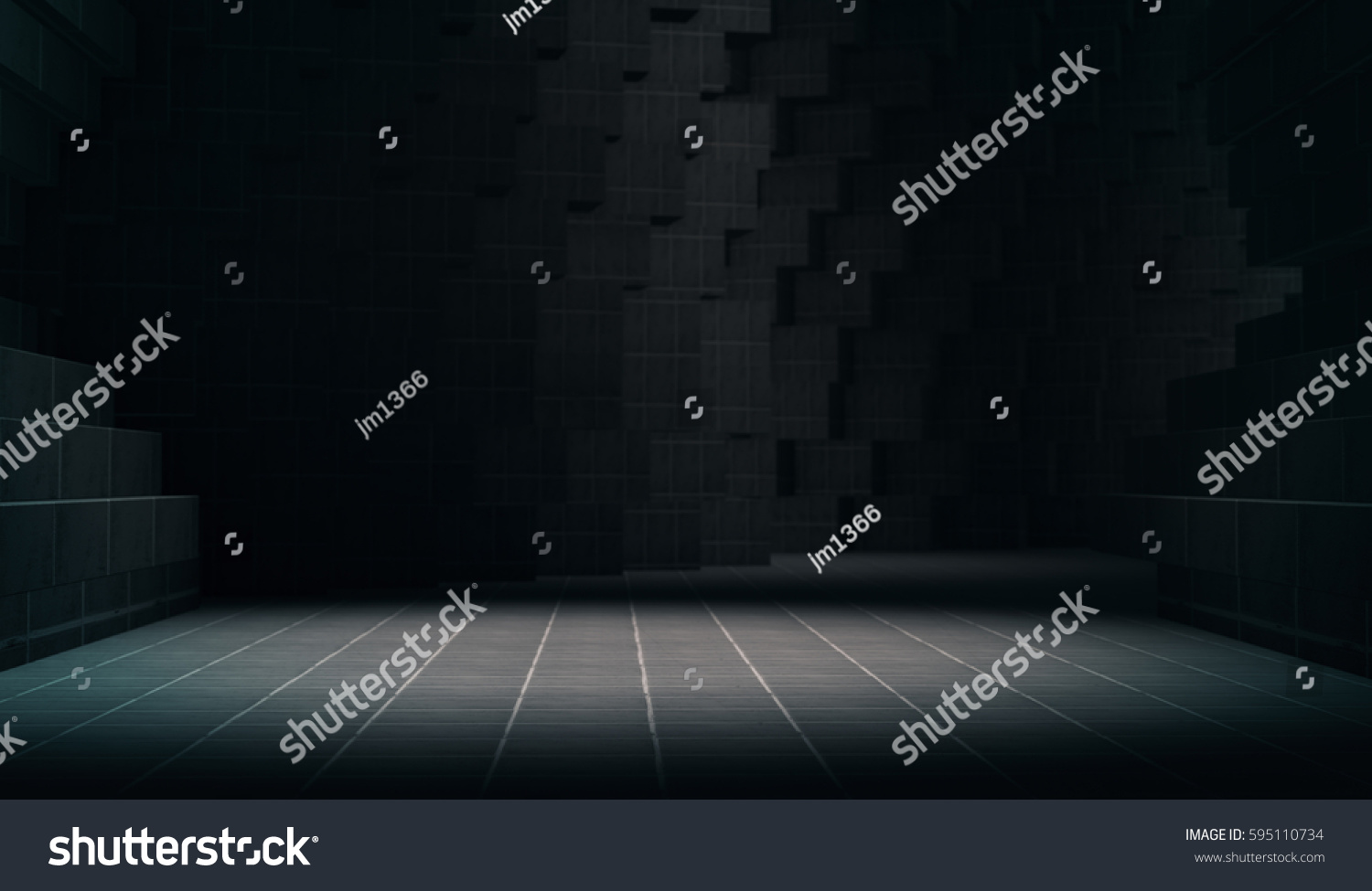 Product showcase spotlight background.3D rendering