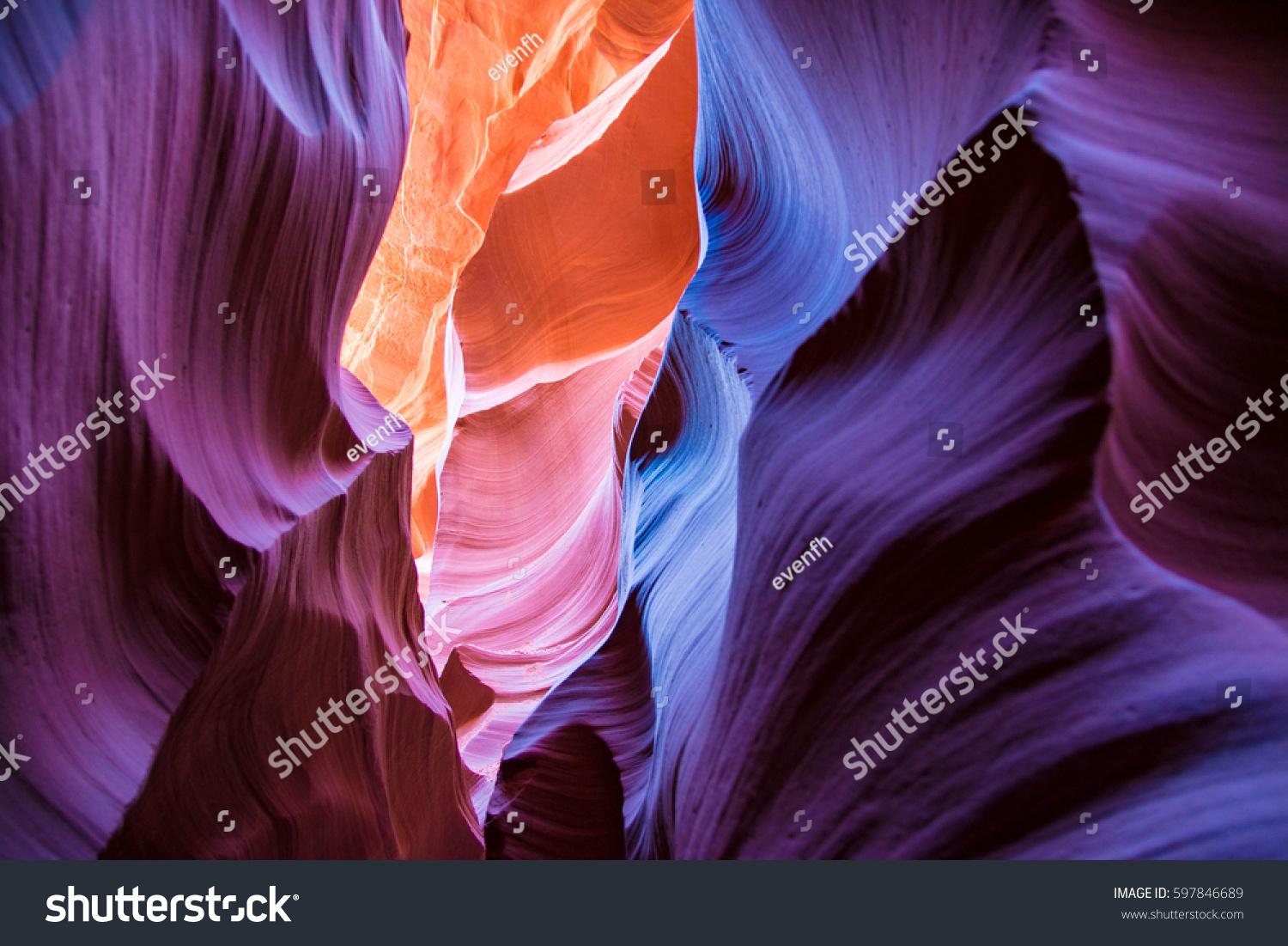 Lower Antelope Canyon  Page  Arizona  United States