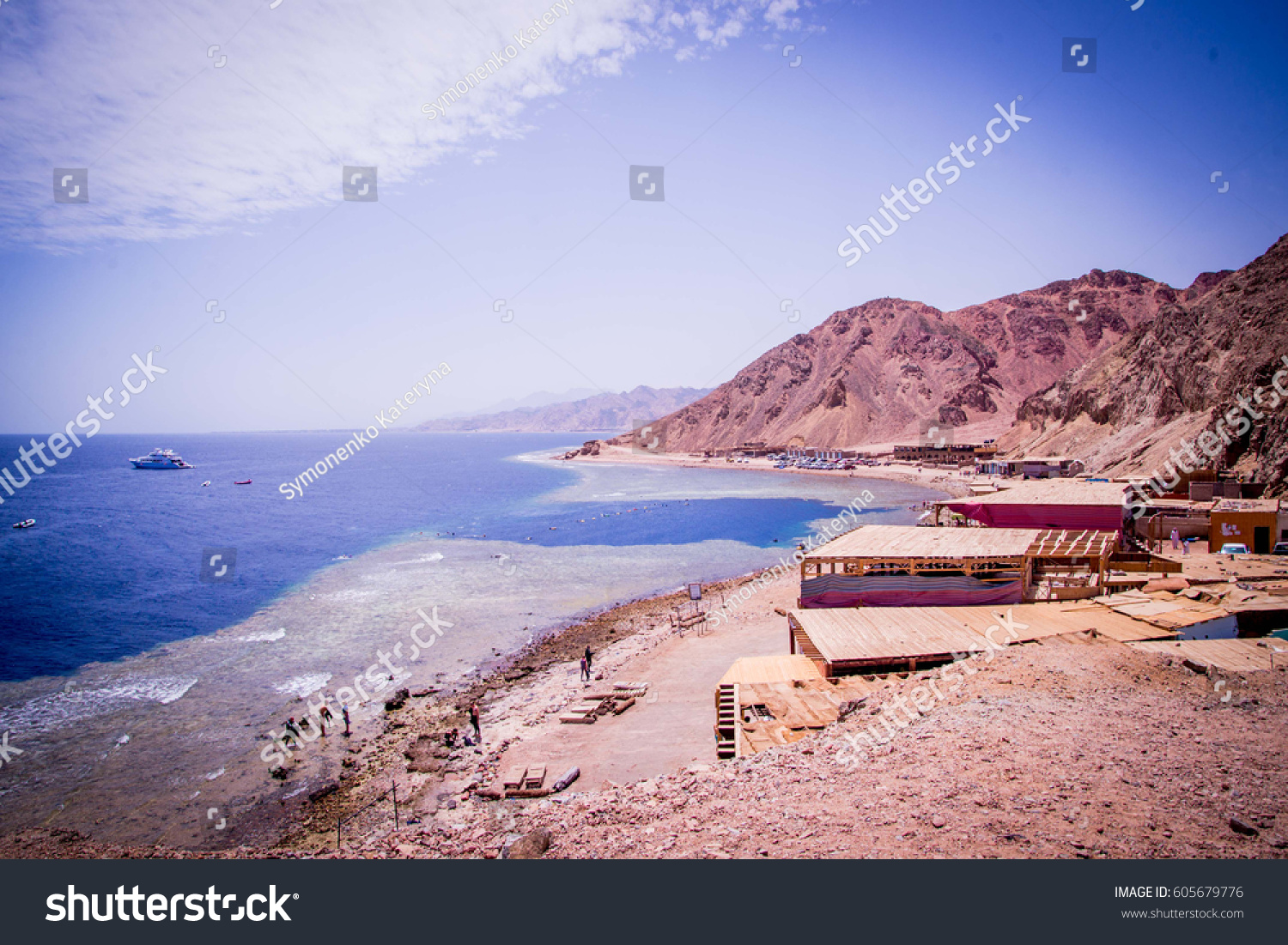 the blue hole in Dahab
