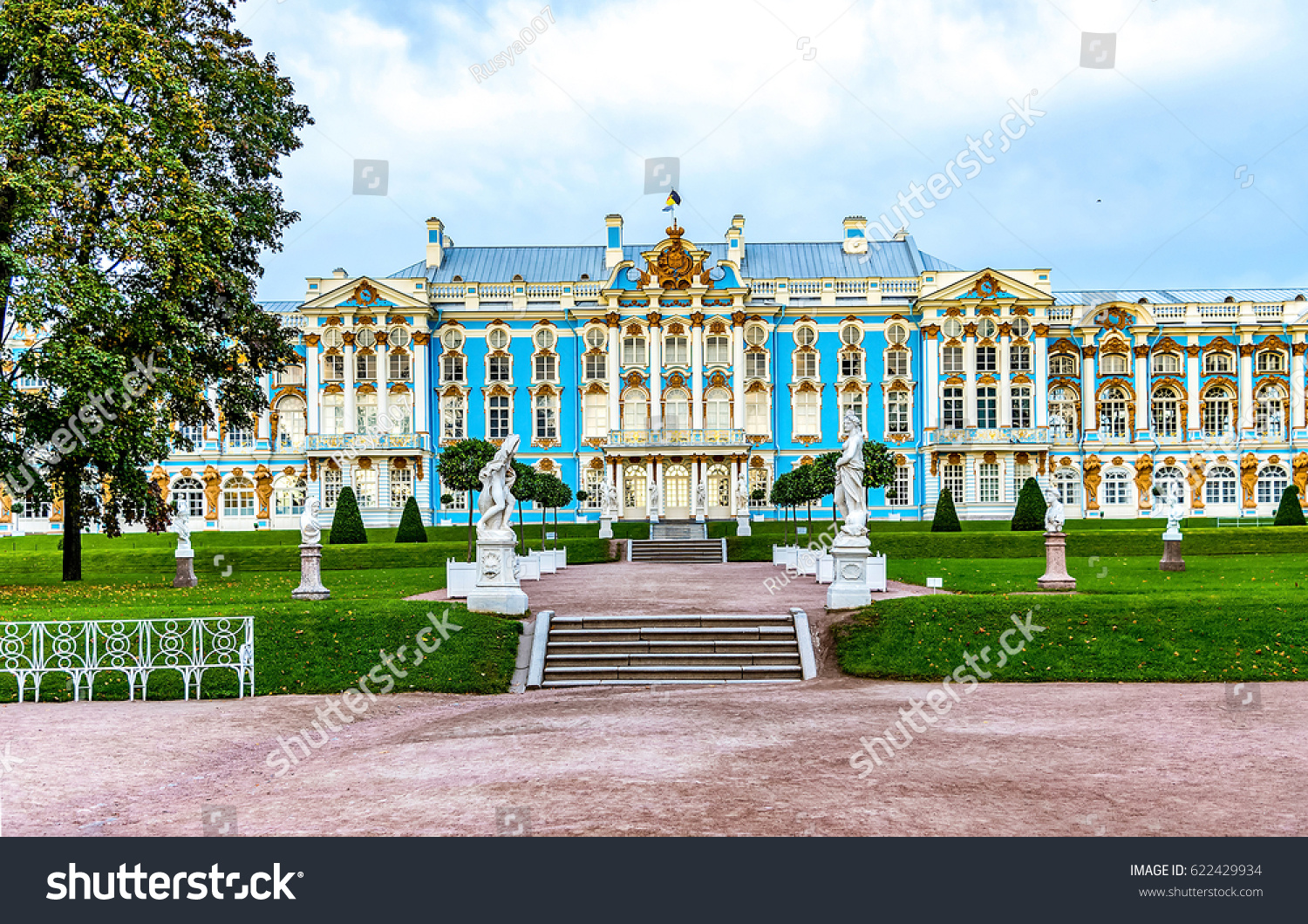 Catherine Palace in Pushkin  Russia