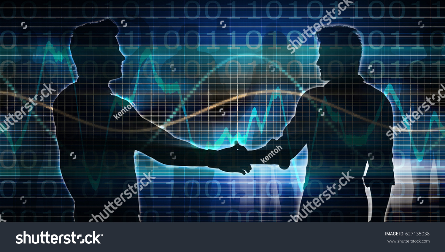 Science Research as a Concept for Presentation 3D Illustration Render