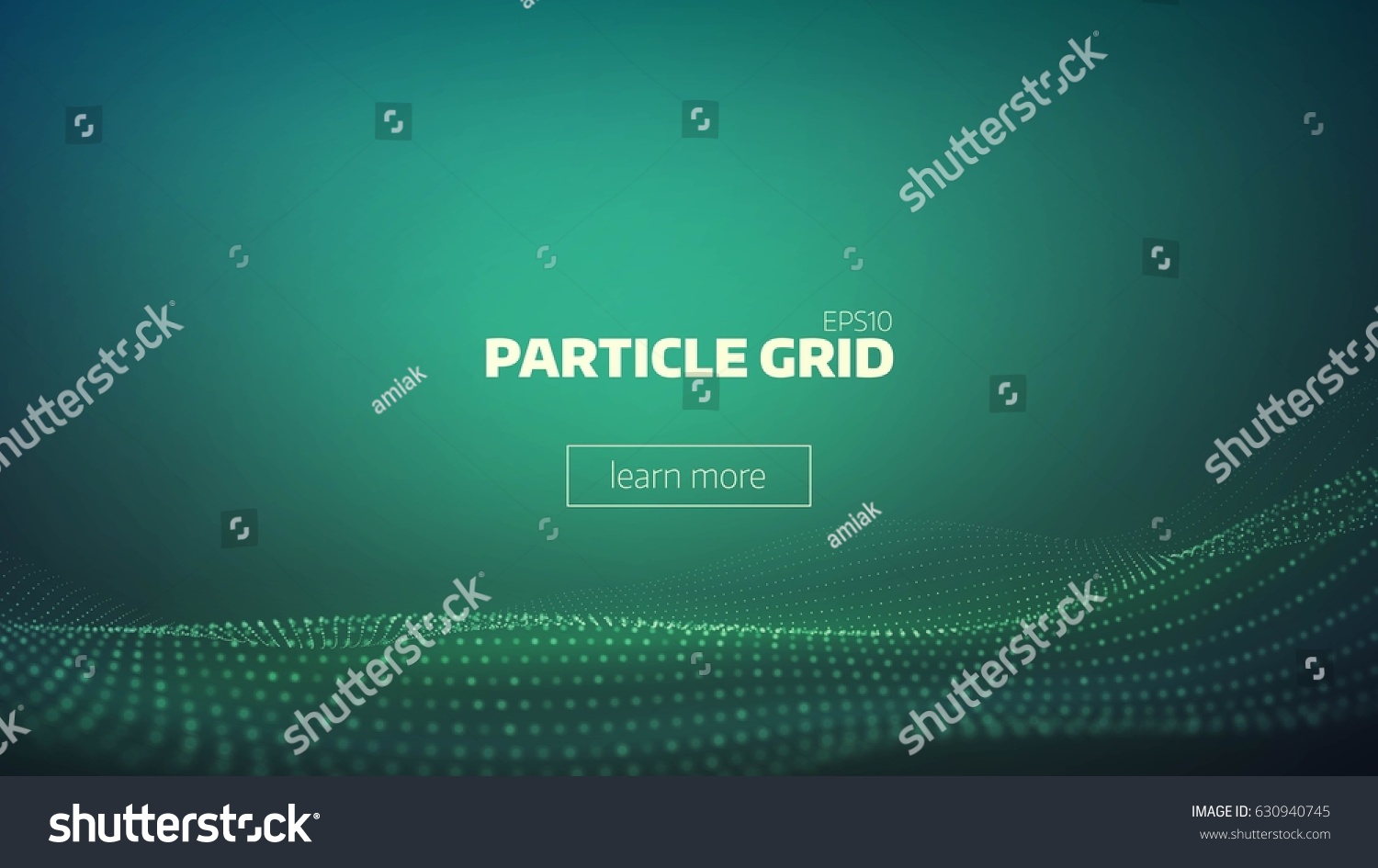 particle grid abstract background. Technology minimal backdrop for presentation. Cyber wave