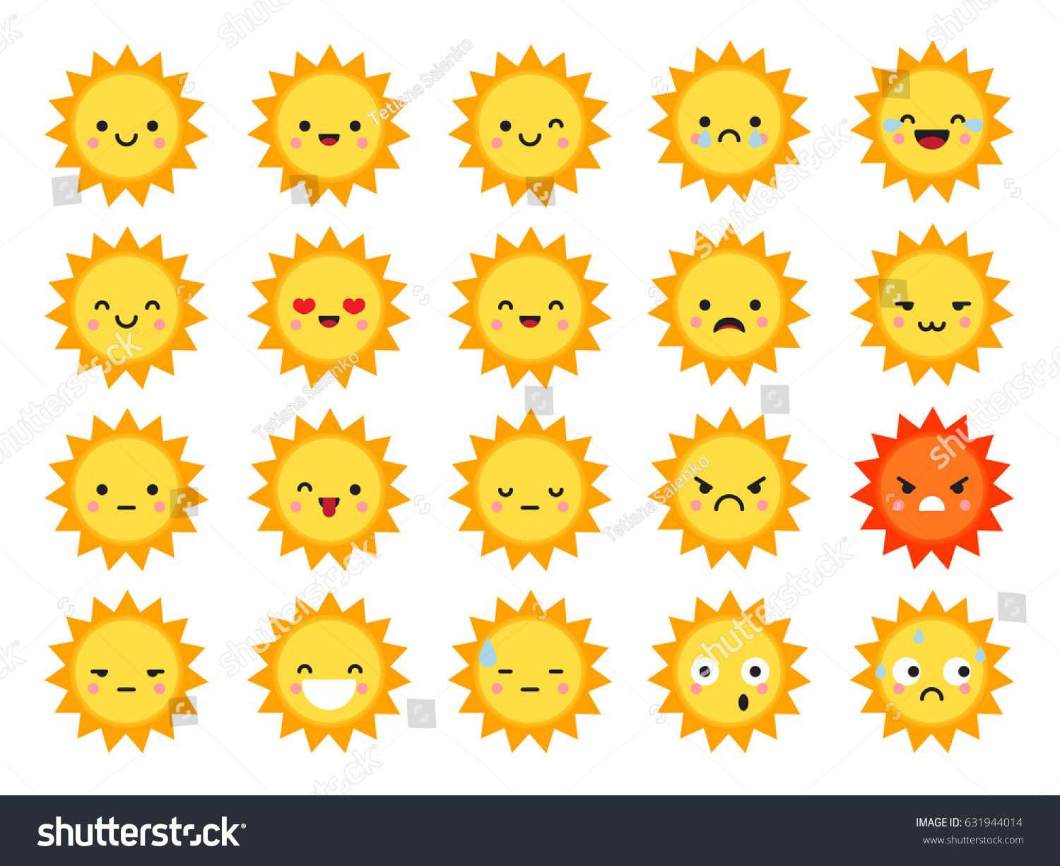 Summer sun emoji