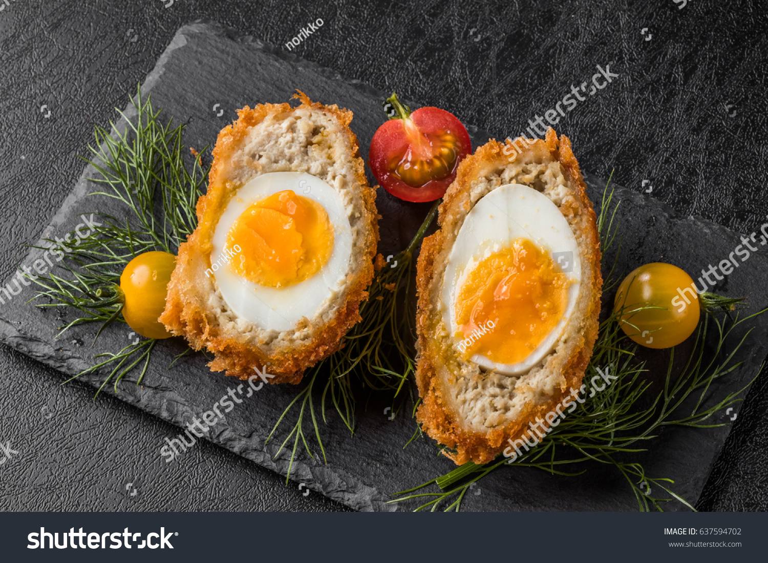 Scotch egg U.K. dish