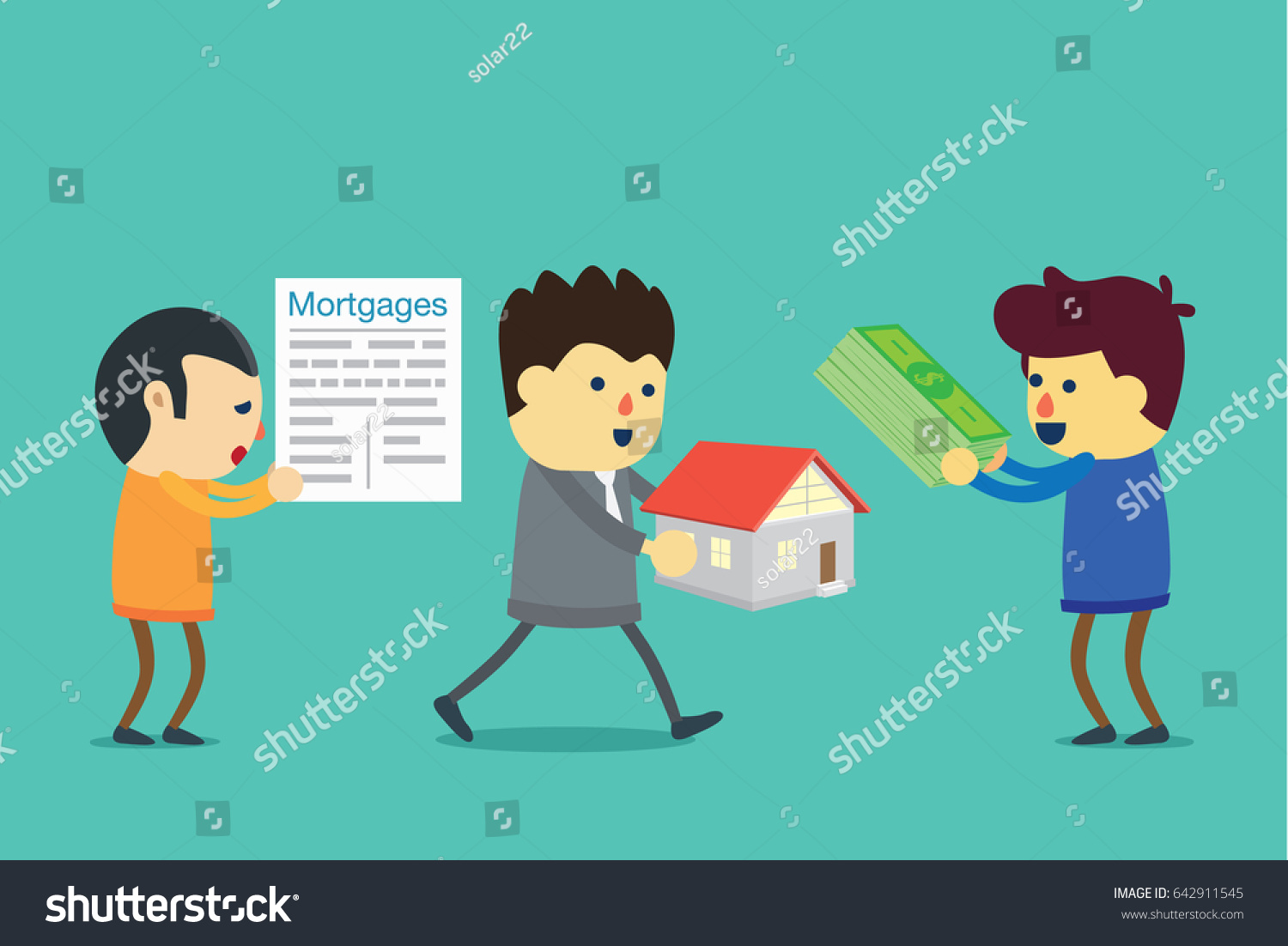 Homeowners are choosing to sell the house to people who buy cash or mortgage.