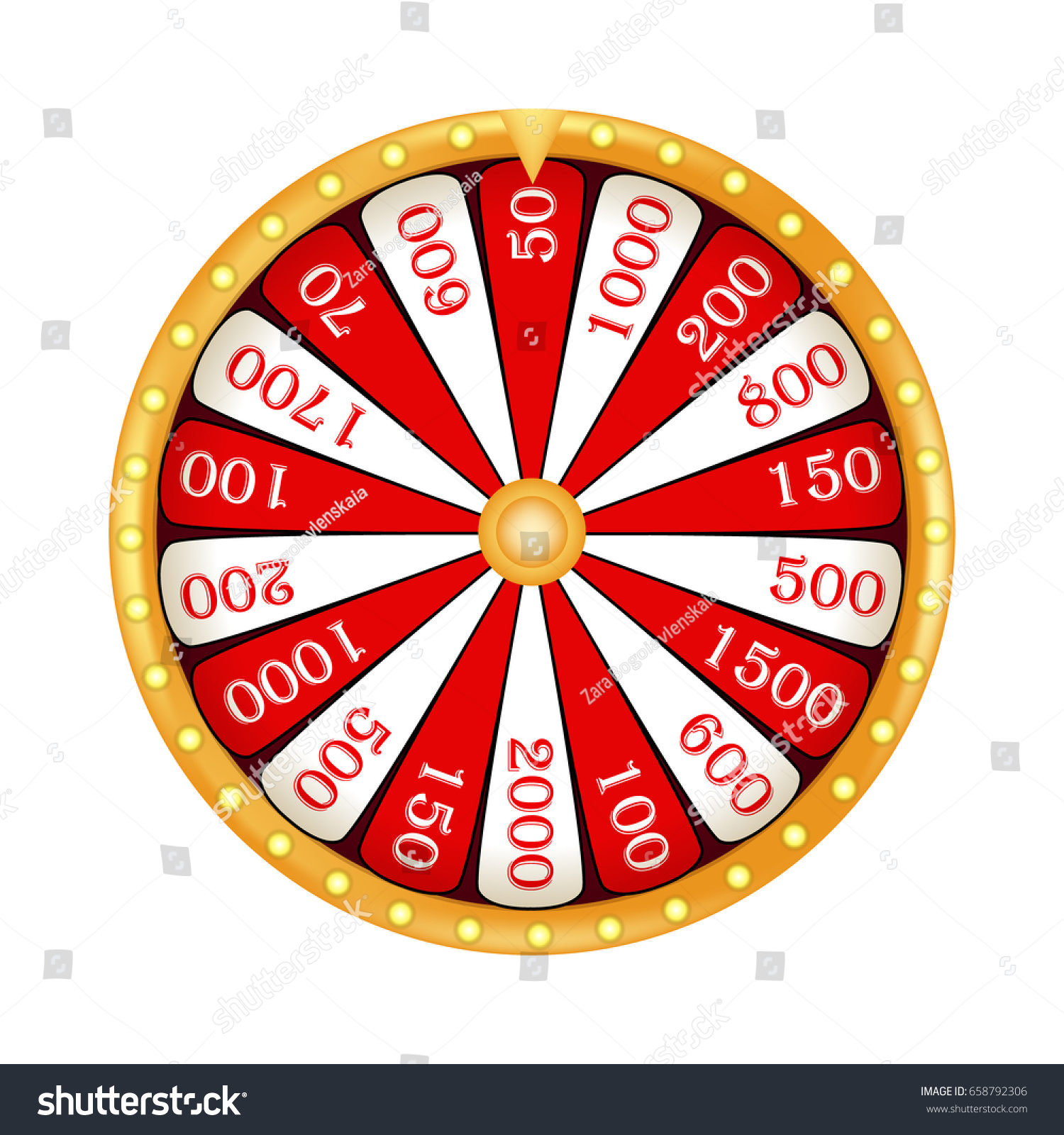 wheeloffortunelotteryluckillustrationcasinogameofchancewin