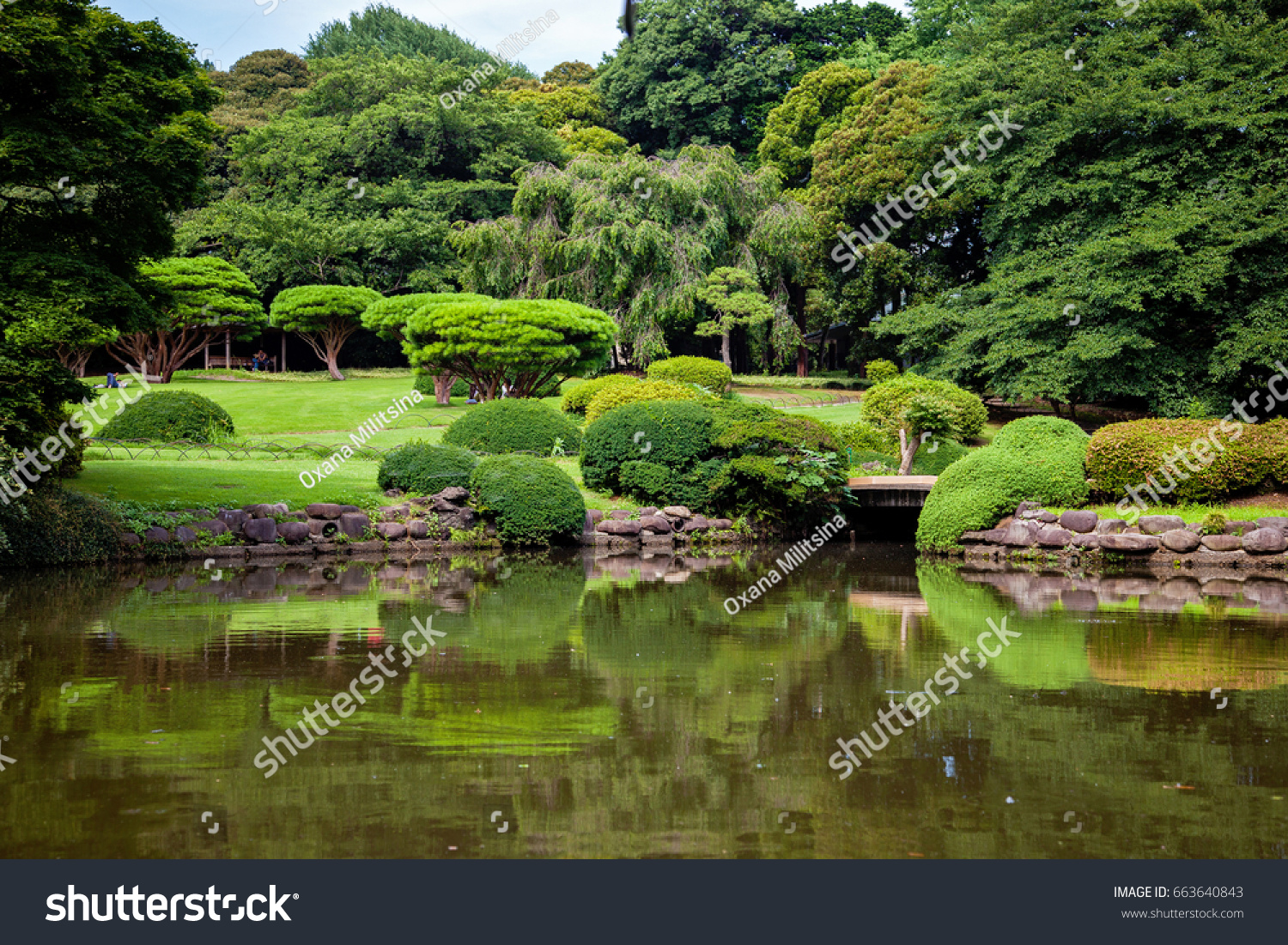 Shinjuku Gyoen National Garden. Tokyo. Japan.