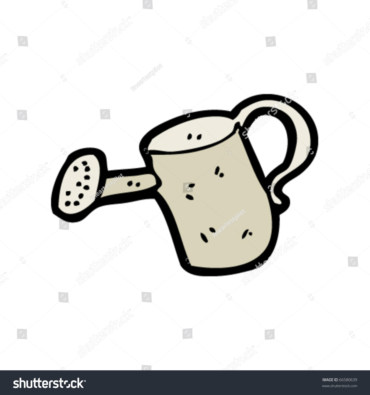 watering can cartoon