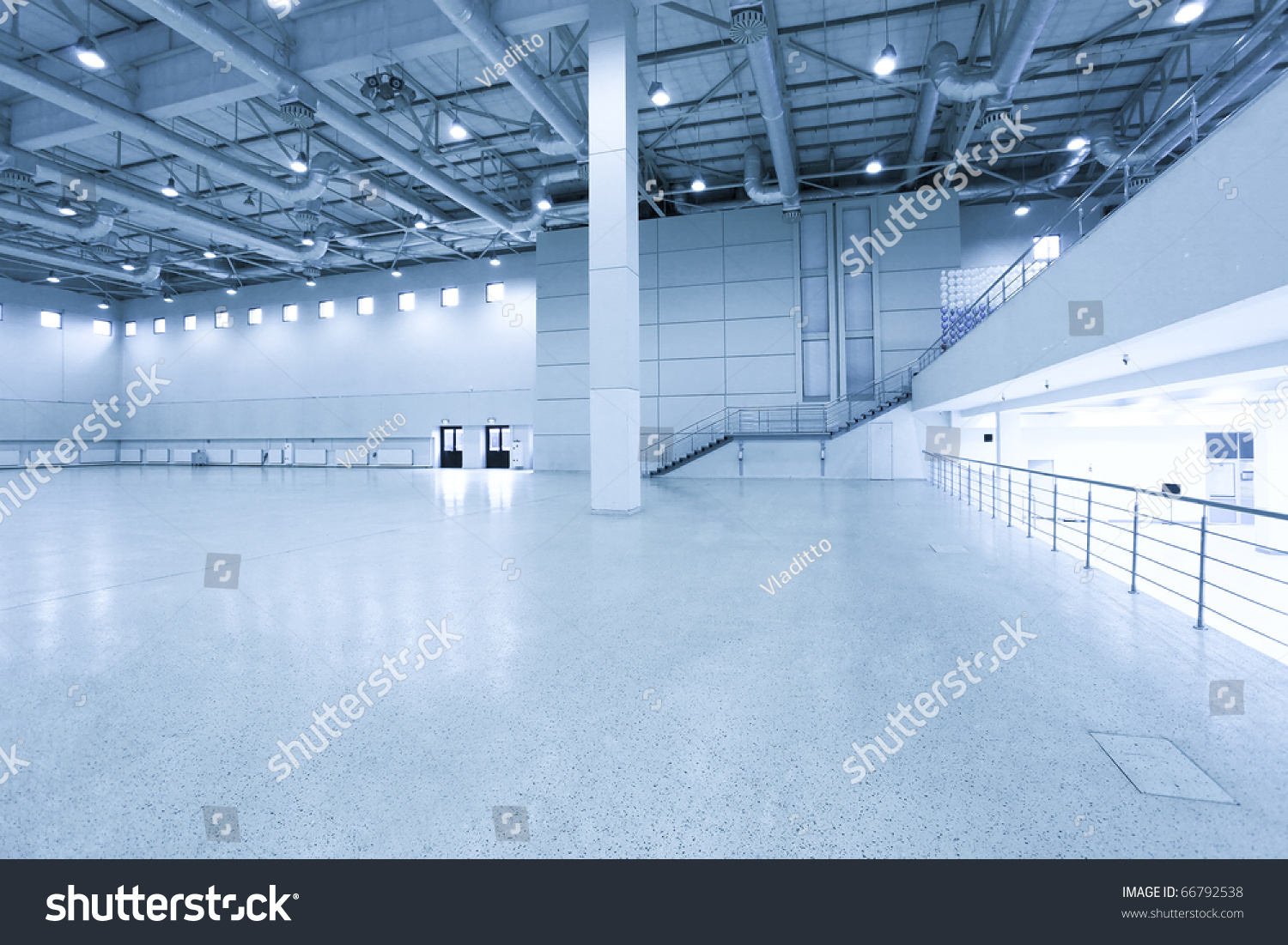 modern store inside office center