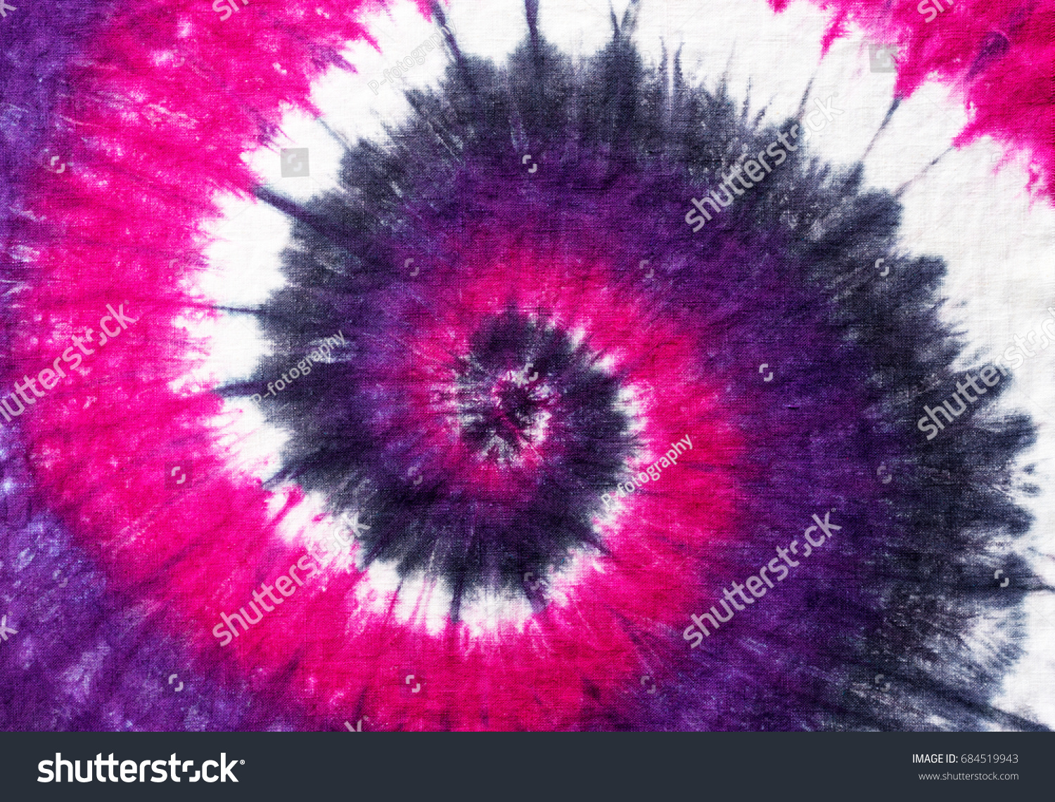 purple pink spiral tie dye pattern abstract background.