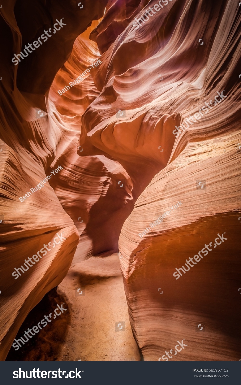 Secret slot canyon  Utah