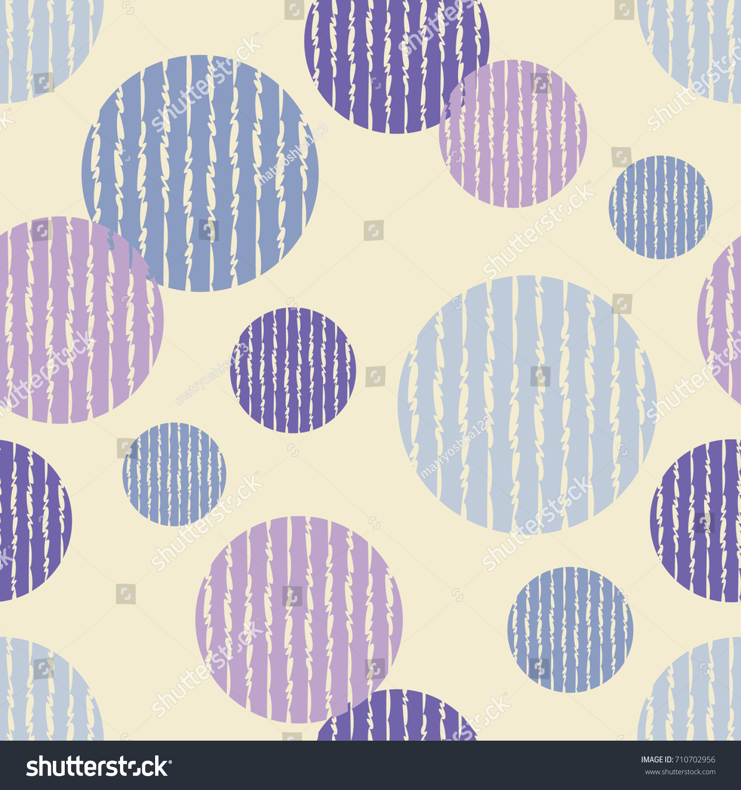 Polka dot seamless pattern. Scribble texture. Textile rapport.