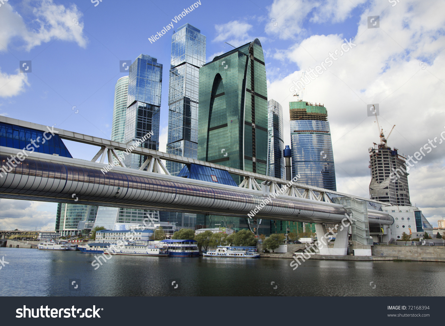 Skyscrapers of the Moscow International Business Center (MIBC) MIBC is a unique city-building construction project and biggest in Europe