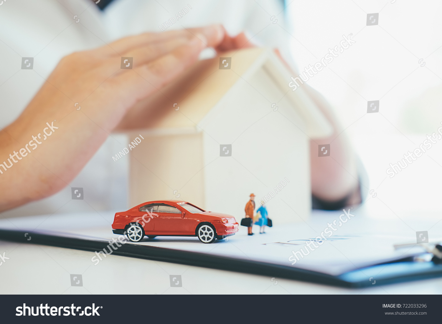 Insurance Home House Life Car Protection Protect Concepts