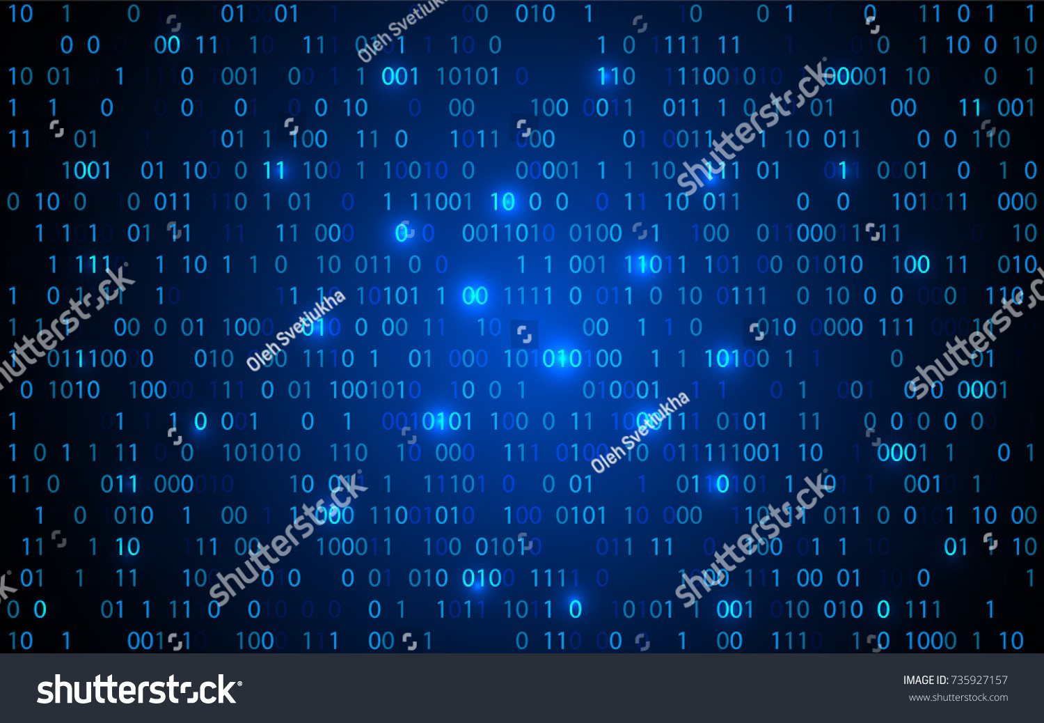 Abstract Technology Binary code Background.Digital binary data and ...