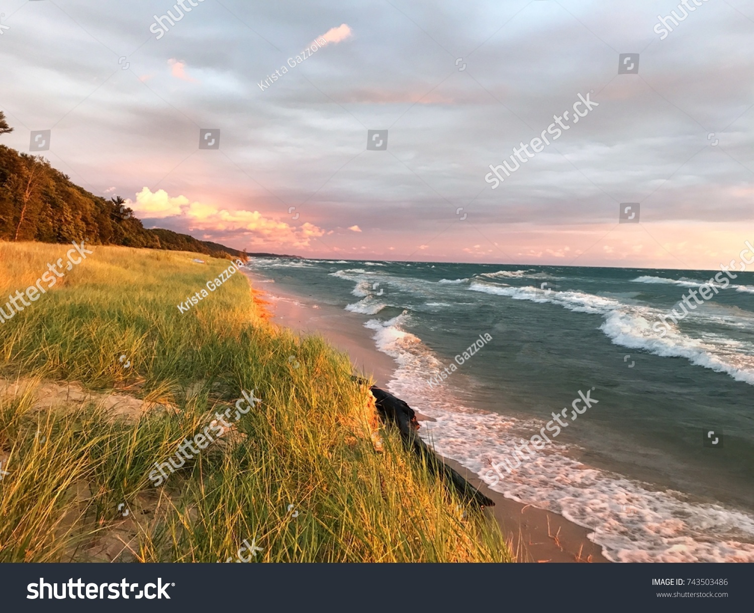 Lake Michigan Evening