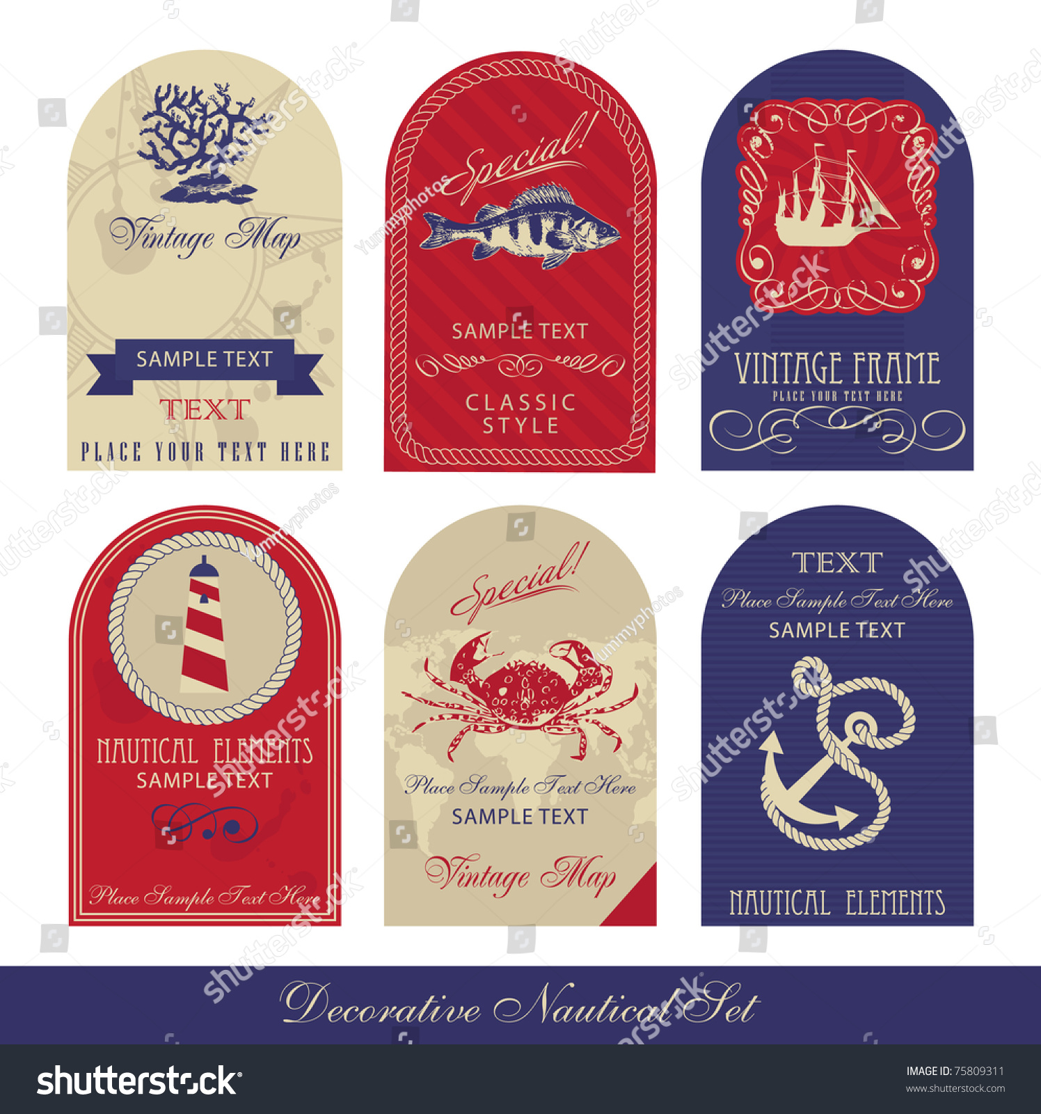 Decorative Nautical Set