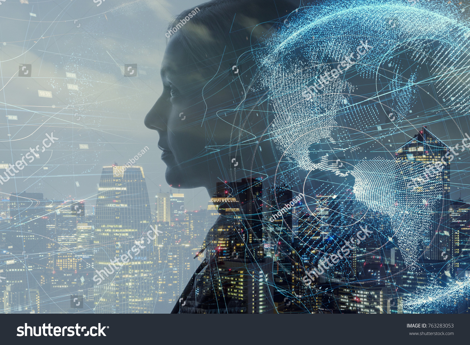 AI (Artificial Intelligence) concept.