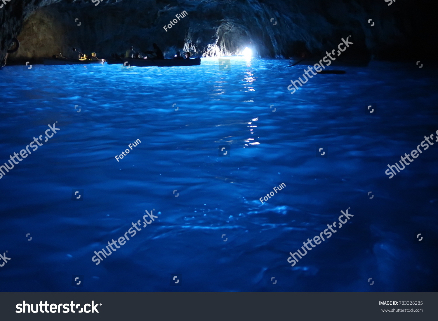 Blue Grotto  Capri  Italy