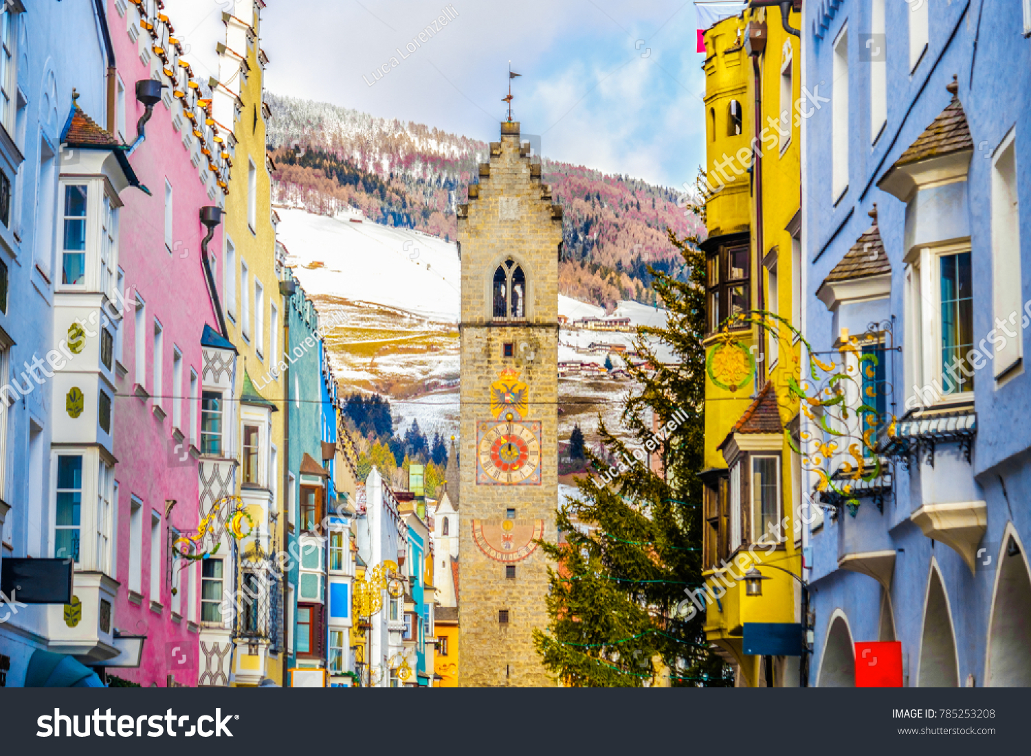 Vipiteno Sterzing  winter - Bolzano province - Trentino Alto Adige region - Italy