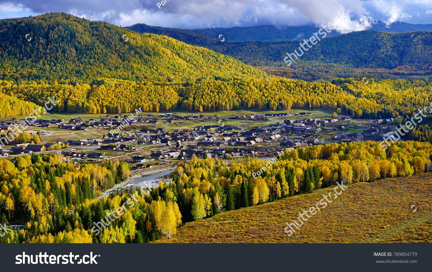Hemu Village  Xinjiang  China