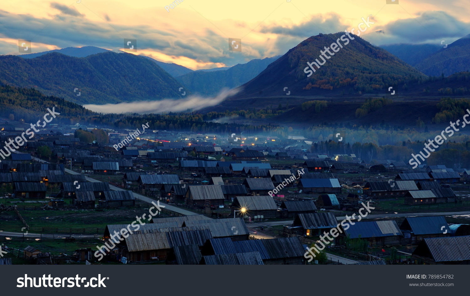 Hemu Village  Xinjiang  China