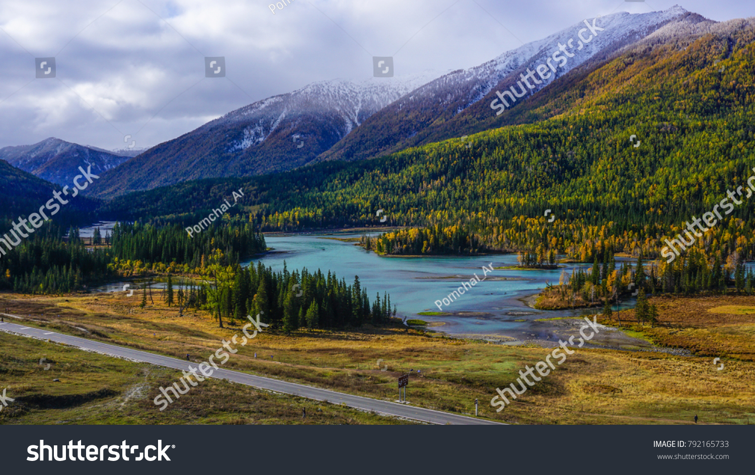 Kanas Nature Reserve  Xinjiang  China
