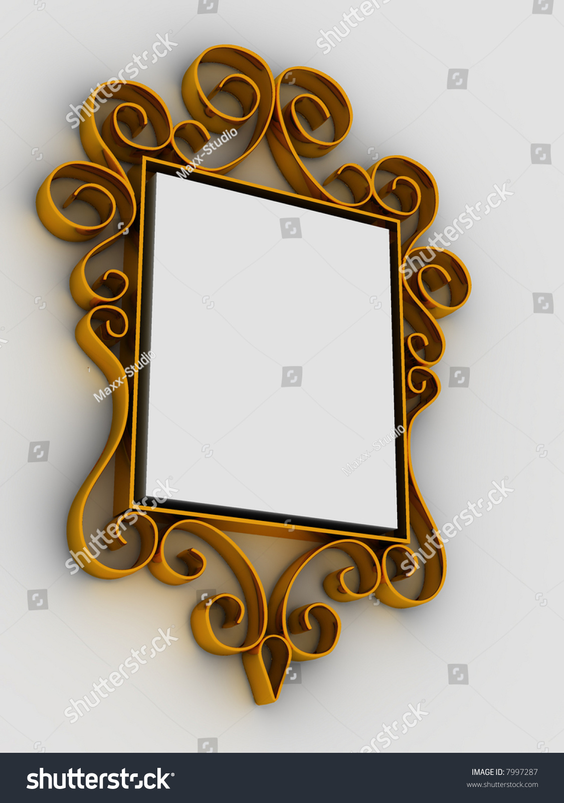 abstract frame ornament