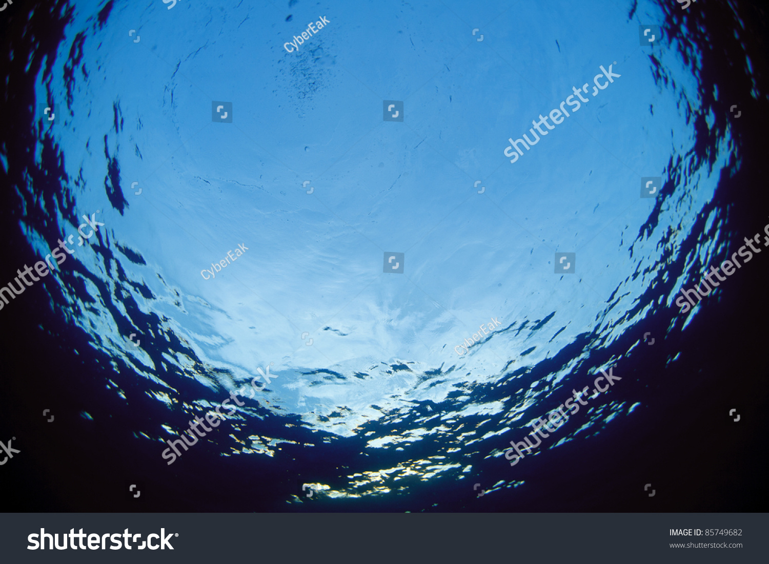 Surface from underwater