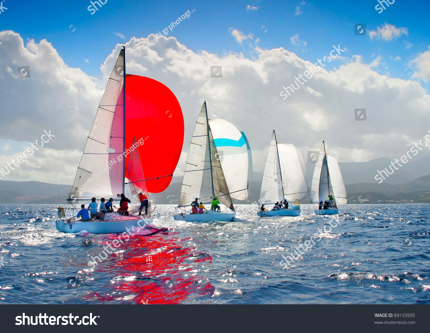 J24 Sailing Regatta in Greece