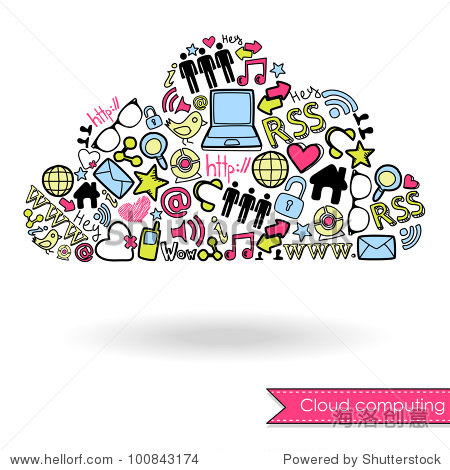 cute hand drawn doodles - 站酷海洛正版图片