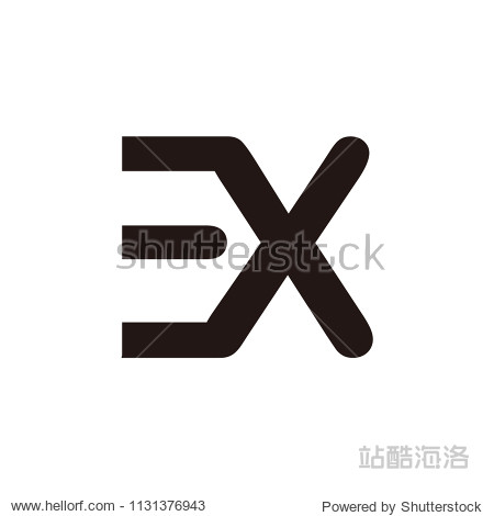ex letter vector logo