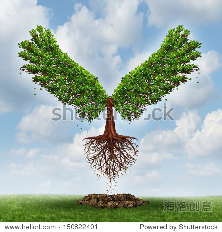 moving up and the power of success as a growing tree in the
