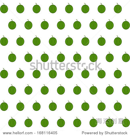 sample seamless watermelon background. vector illustration.
