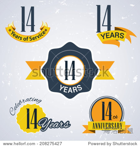 14 years of service/ 14 years / celebrating 14 years / 14th
