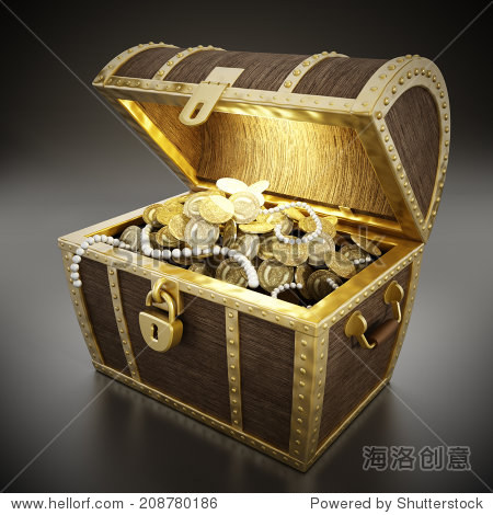 treasurechestfulloftreasurestextureonthecoinsisfictitious