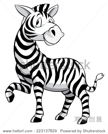 zebra cartoon - 站酷海洛正版图片, 视频, 音乐素材交易平台