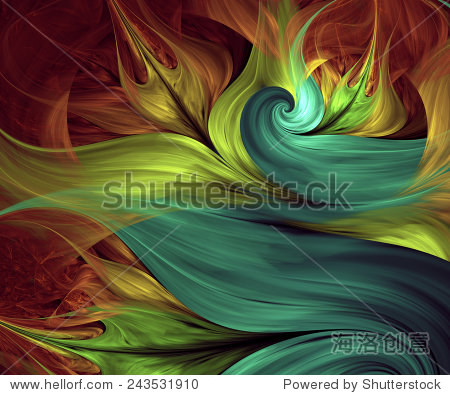 computer generated fractal artwork for creative art,design and