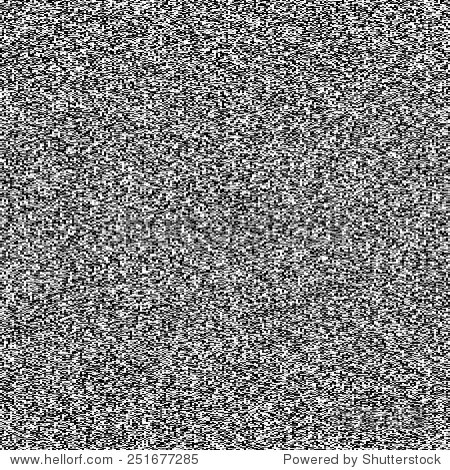 tv noise seamless texture. vector.